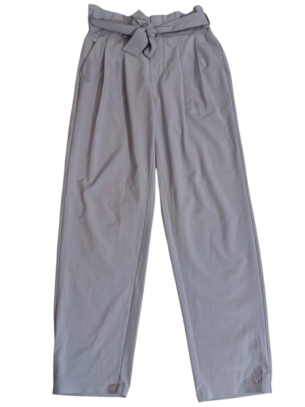 Athleta Size 0 Gray Skyline II Pants Belted Athletic Athleisure Gym Lounge